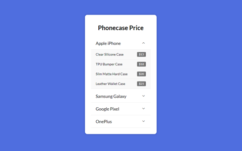 Phonecase Price 미리보기 이미지